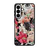 cat flower Samsung Galaxy S26 Case FE0138