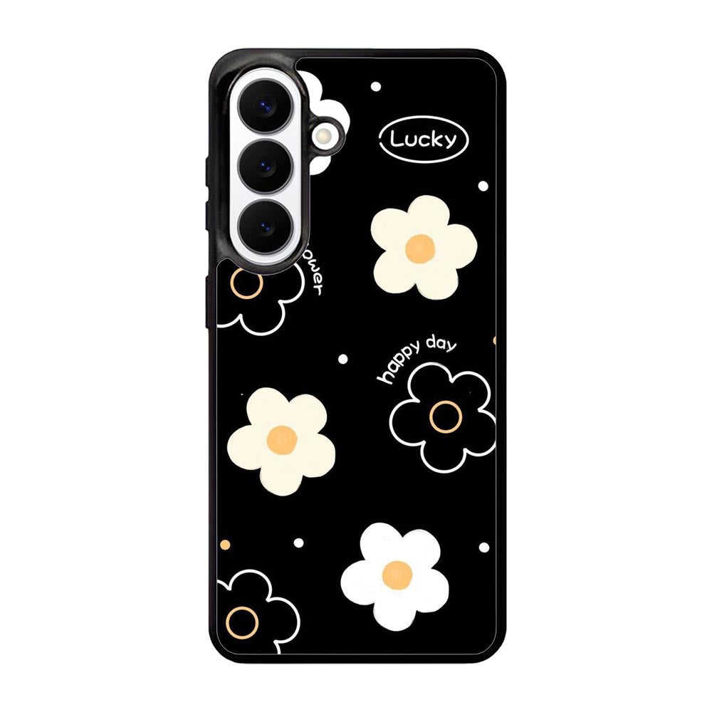 Flower black white Samsung Galaxy S26 Case FE0262