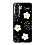 Flower black white Samsung Galaxy A37 Case FE0262