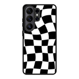 Retangel black white Samsung Galaxy S26 Ultra Case FE0536