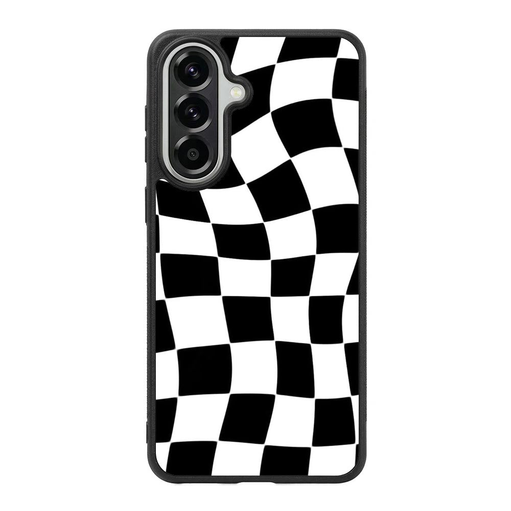 Retangel black white Samsung Galaxy A37 Case FE0536