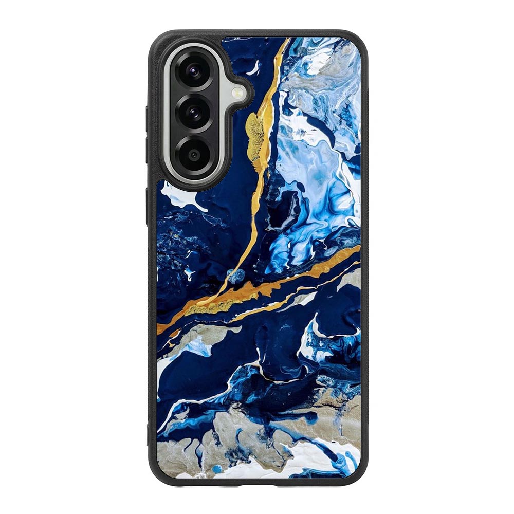 Blue glitch Samsung Galaxy A37 Case FE0109