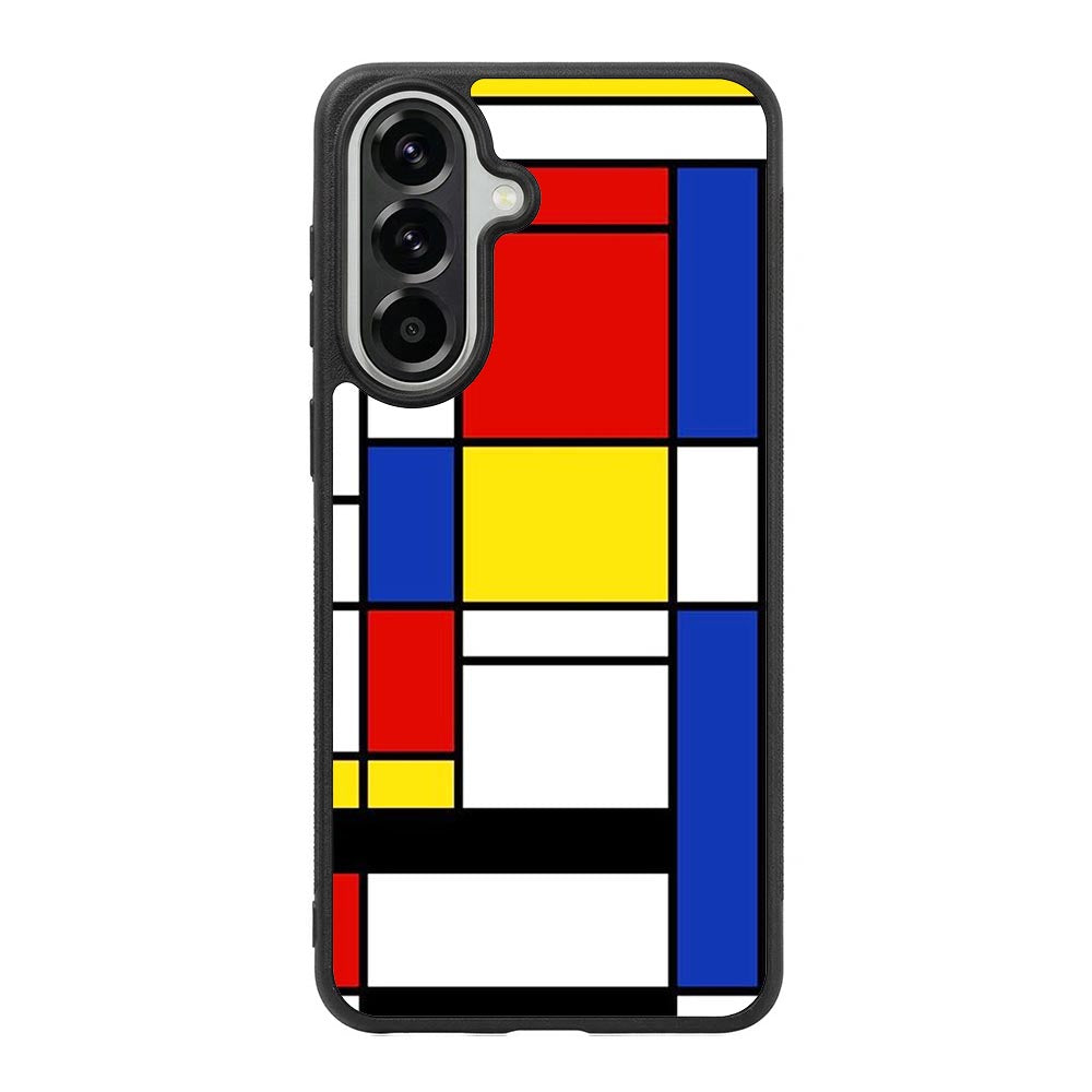 Abstract Geometric Colorful Pattern Samsung Galaxy A37 Case FE0008