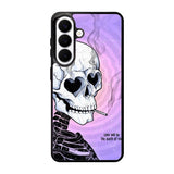 A skull falls in love Samsung Galaxy S26 Plus Case FE0002