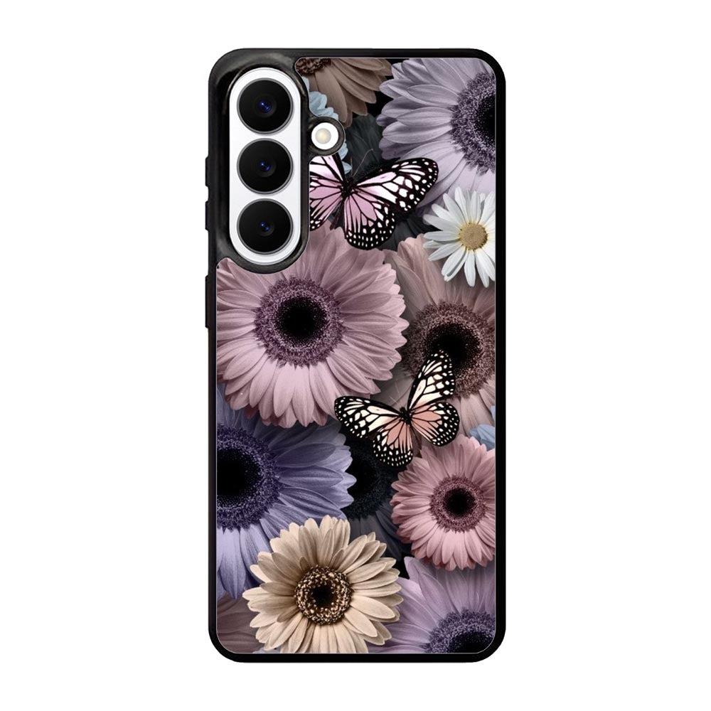 butterfly flower Samsung Galaxy S26 Case FE0122