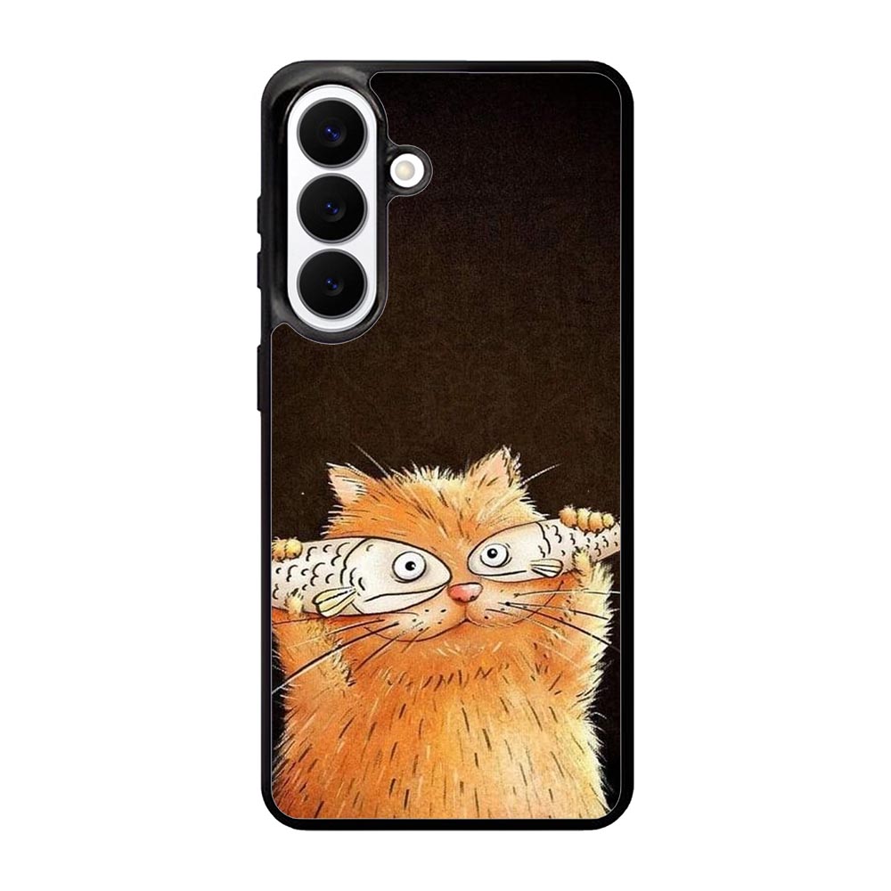 Fish cat Samsung Galaxy S26 Plus Case FE0253