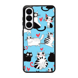 Cats pattern love Samsung Galaxy S26 Plus Case FE0149
