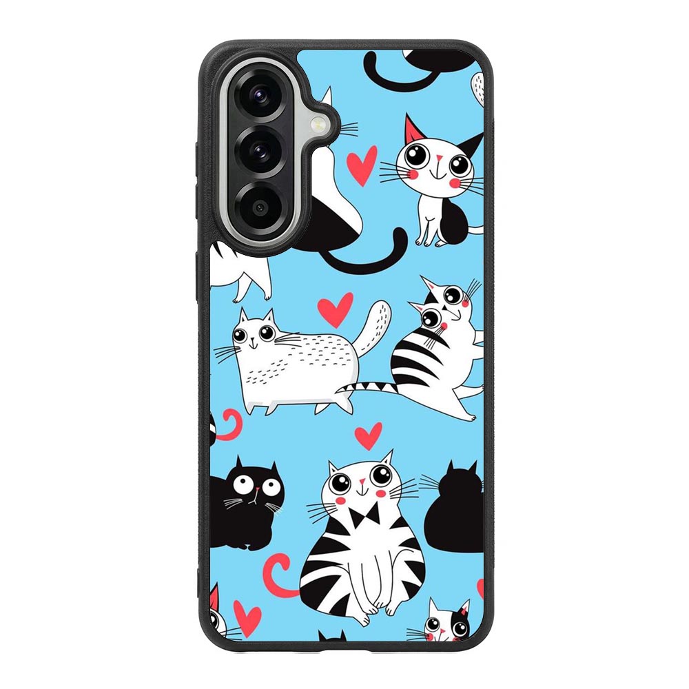 Cats pattern love Samsung Galaxy A37 Case FE0149