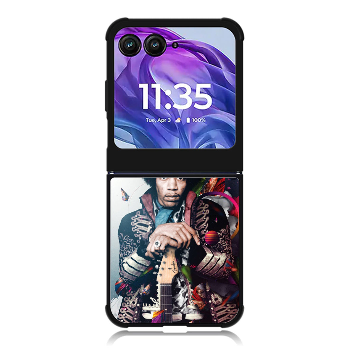 Jimi Hendrix Motorola Moto Razr 2024 , Moto Razr 50 Case FE2734