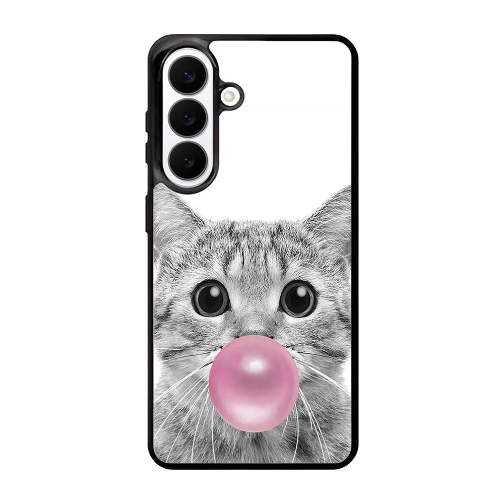 cat bubble Samsung Galaxy S26 Case FE0134