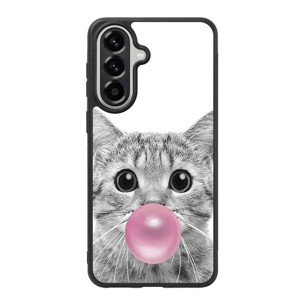cat bubble Samsung Galaxy A37 Case FE0134