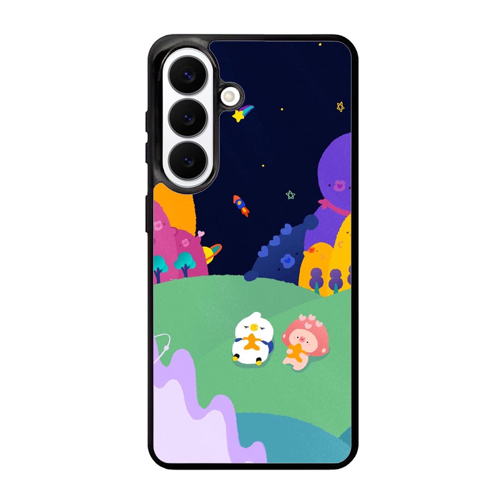 Duck and pig Samsung Galaxy S26 Case FE0230