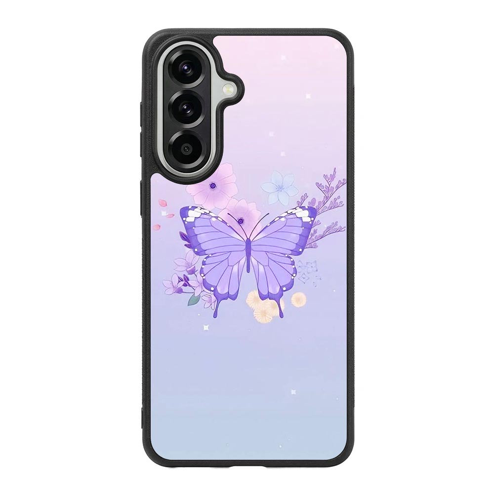 butterfly violet Samsung Galaxy A57 Case FE0126