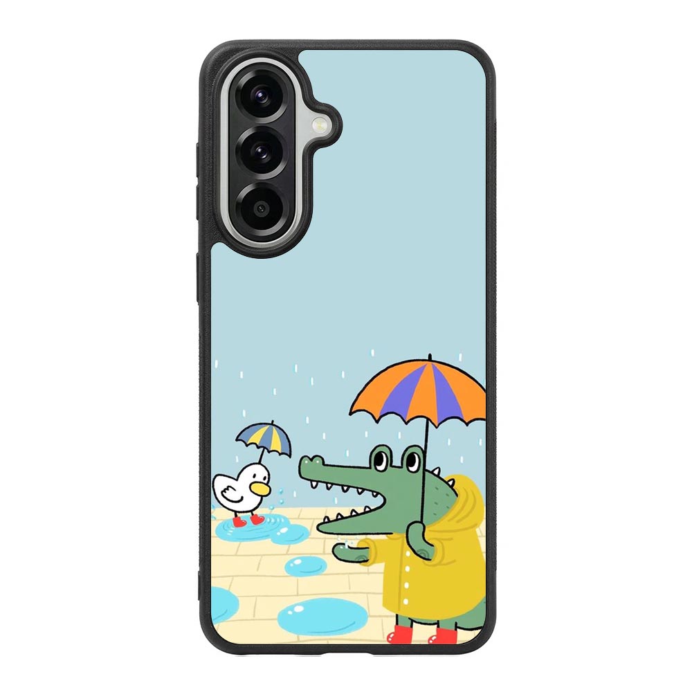 Crocodile and duck Samsung Galaxy A37 Case FE0179