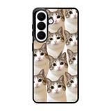 cat pattern cute Samsung Galaxy S26 Plus Case FE0142