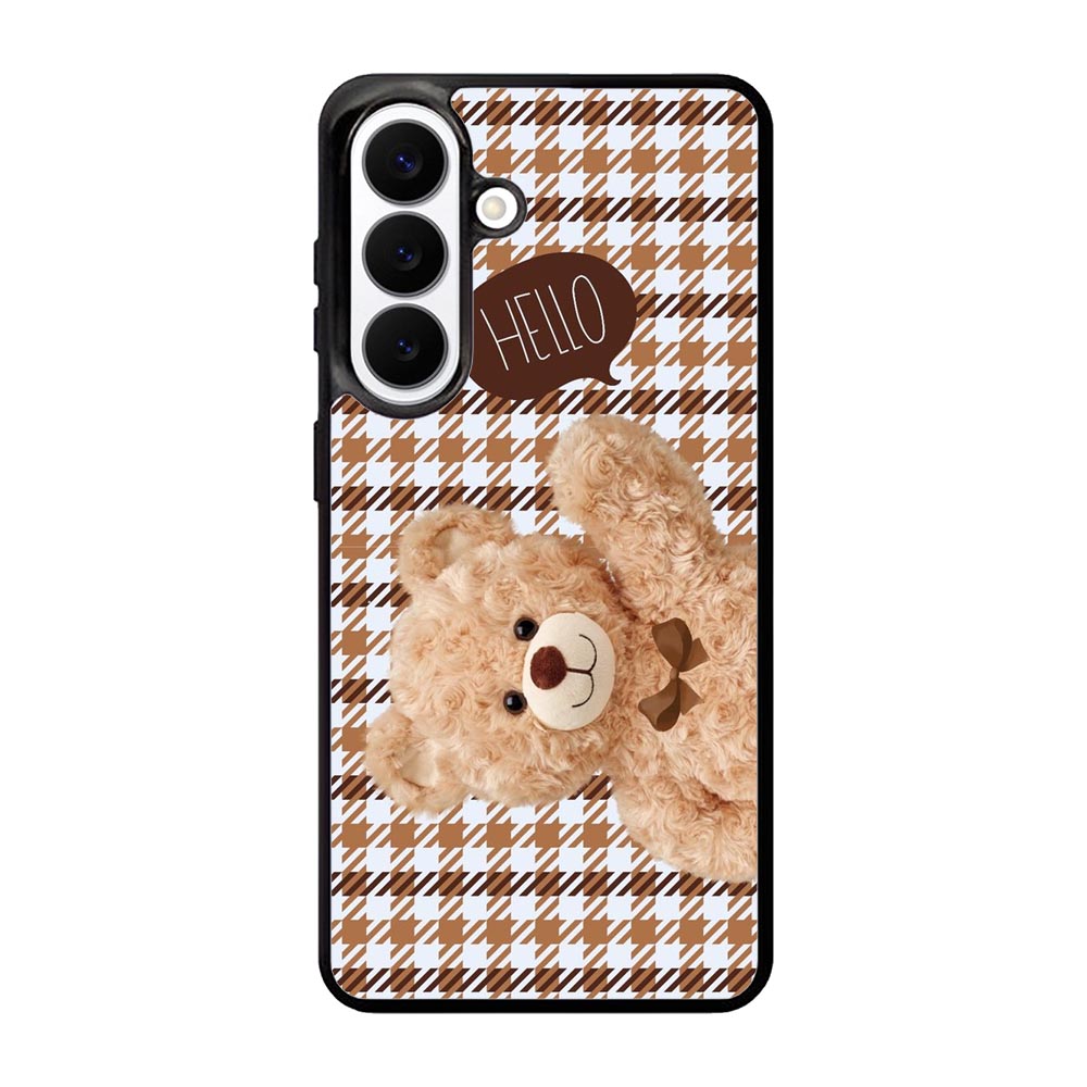 Hello bear brown Samsung Galaxy S26 Case FE0350