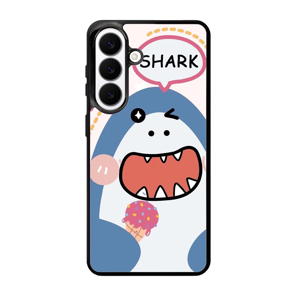 Shark ice cream Samsung Galaxy S26 Case FE0552