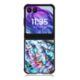 Abalone Shell Stretched Motorola Moto Razr 2024 , Moto Razr 50 Case FE2355