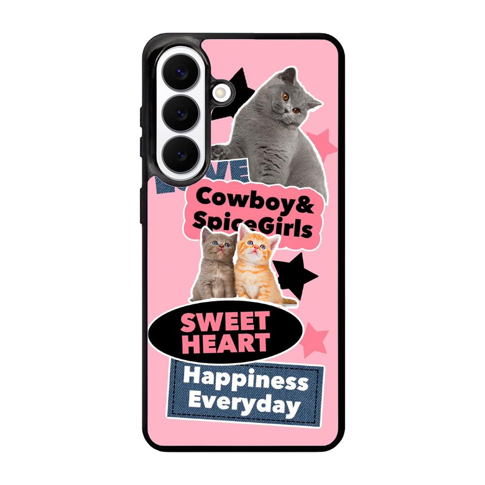 Cat Sweet Heart FSamsung Galaxy S26 Plus Case FE0147