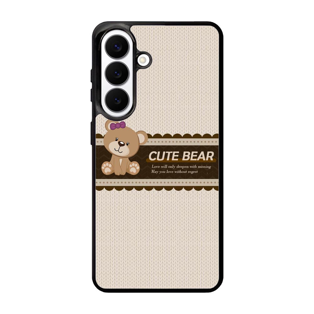 Cute Bear FSamsung Galaxy S26 Case FE0183