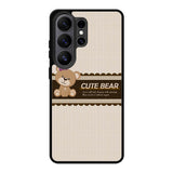 Cute Bear FSamsung Galaxy S26 Ultra Case FE0183