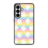 Rainbow Line Flower FSamsung Galaxy S26 Case FE0527