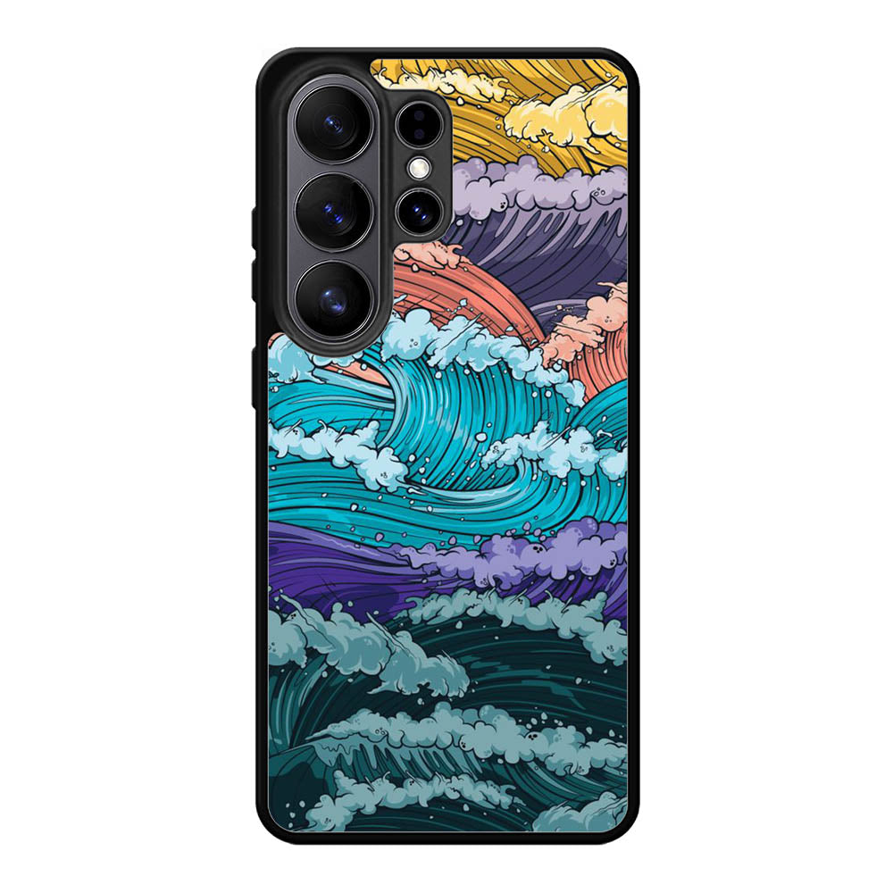 Wave Colorful FSamsung Galaxy S26 Ultra Case FE0645