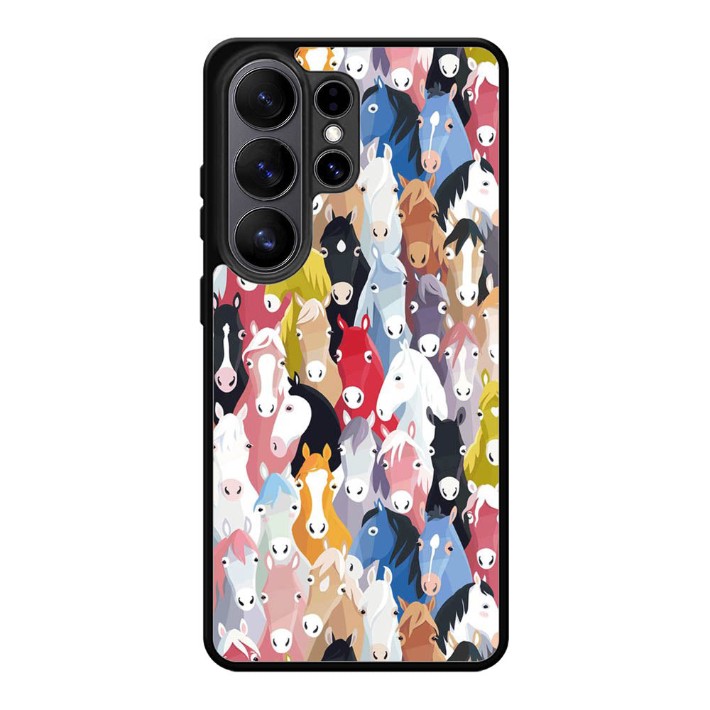 Pattern Horse FSamsung Galaxy S26 Ultra Case FE0490