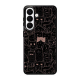 Cat Black Pink FSamsung Galaxy S26 Plus Case FE0133