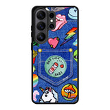 Sticker Jeans FSamsung Galaxy S26 Ultra Case FE0596