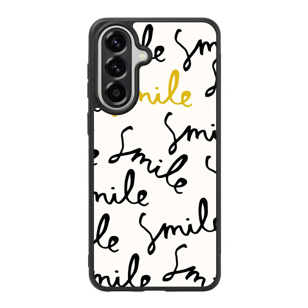 Smile Text FSamsung Galaxy A57 Case FE0576