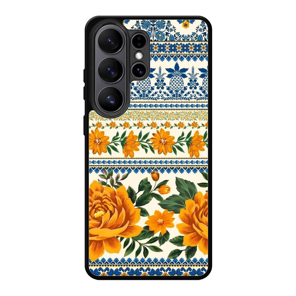 Flower Vintage FSamsung Galaxy S26 Ultra Case FE0281
