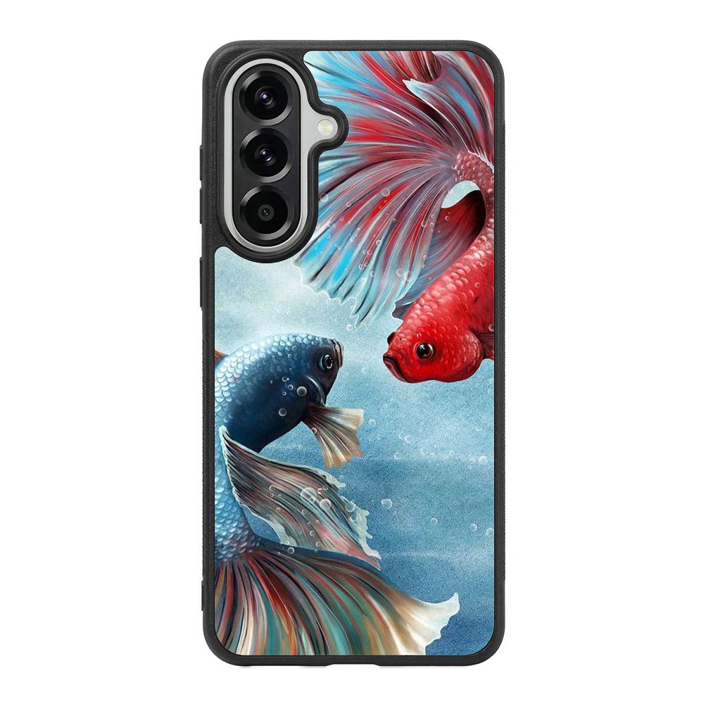 Blue Red Fish FSamsung Galaxy A57 Case FE0112