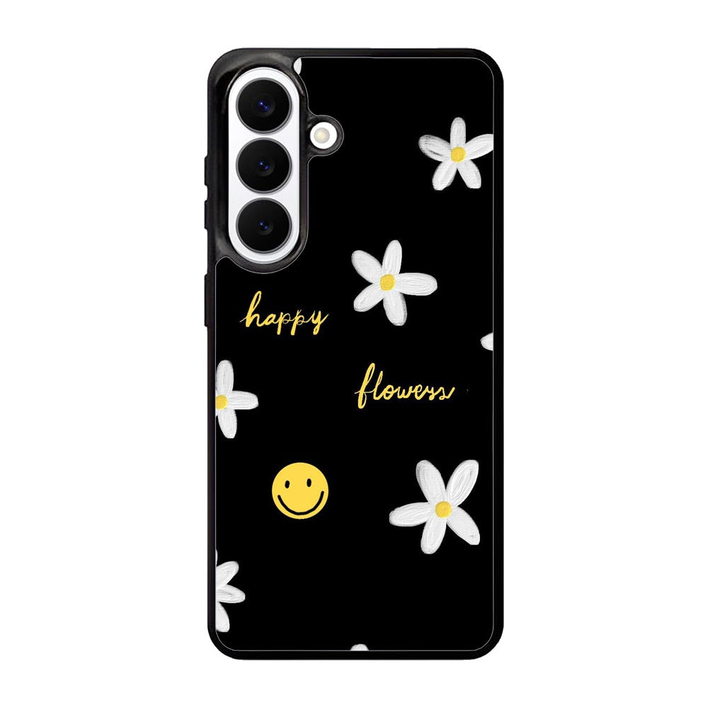 Happy Flowers FSamsung Galaxy S26 Plus Case FE0338