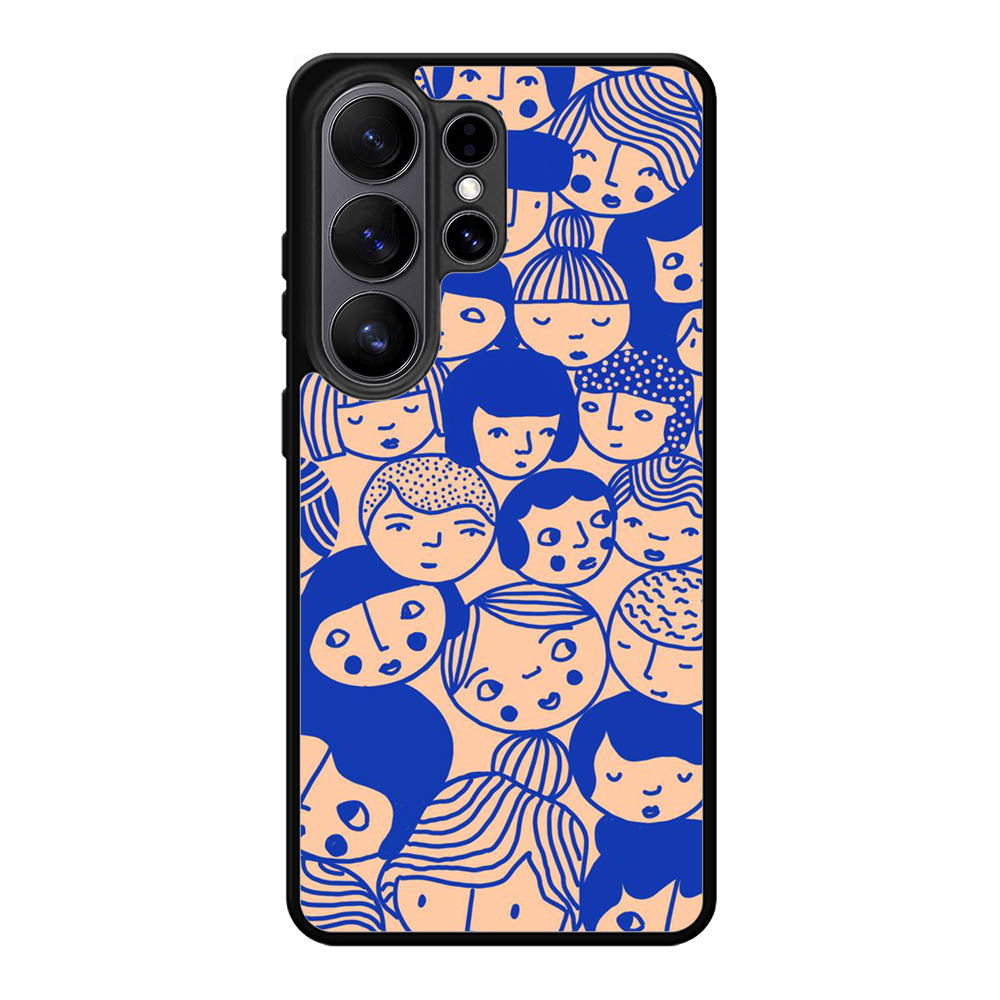 Doodle Face FSamsung Galaxy S26 Ultra Case FE0220
