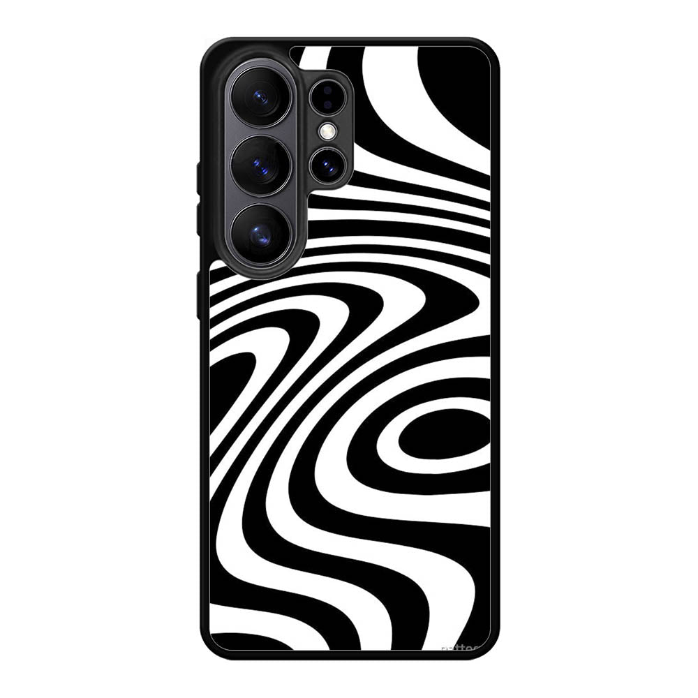 Black White FSamsung Galaxy S26 Ultra Case FE0105