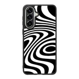Black White FSamsung Galaxy A37 Case FE0105