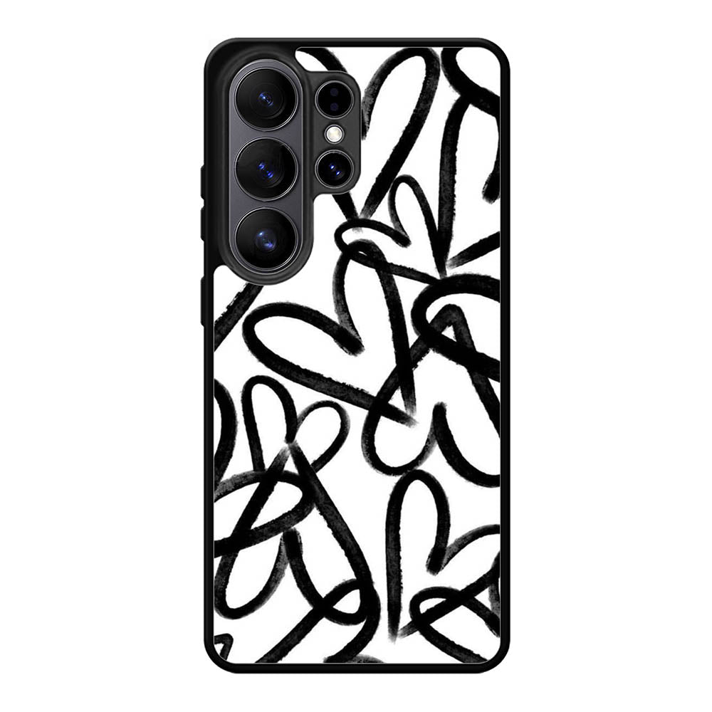 Love Black White FSamsung Galaxy S26 Ultra Case FE0409
