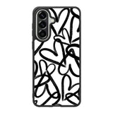 Love Black White FSamsung Galaxy A57 Case FE0409