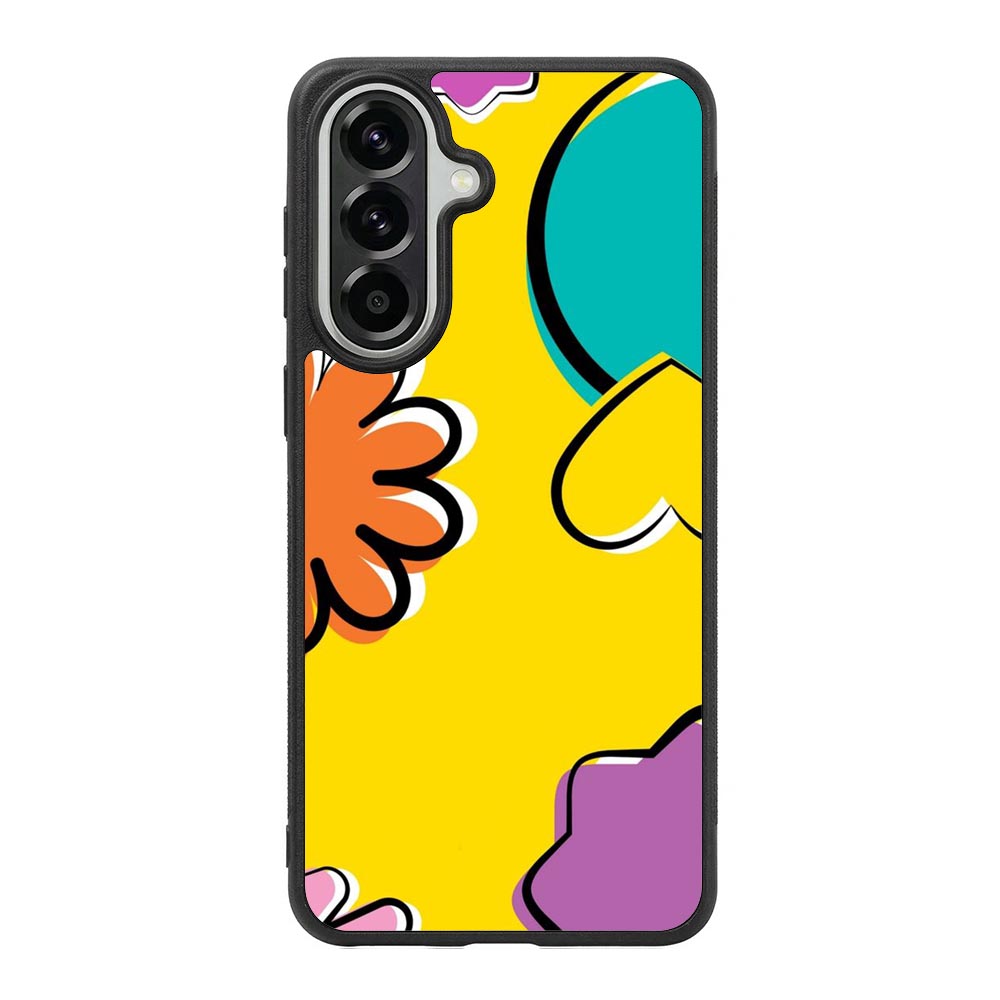 Yellow Abstract FSamsung Galaxy A57 Case FE0659