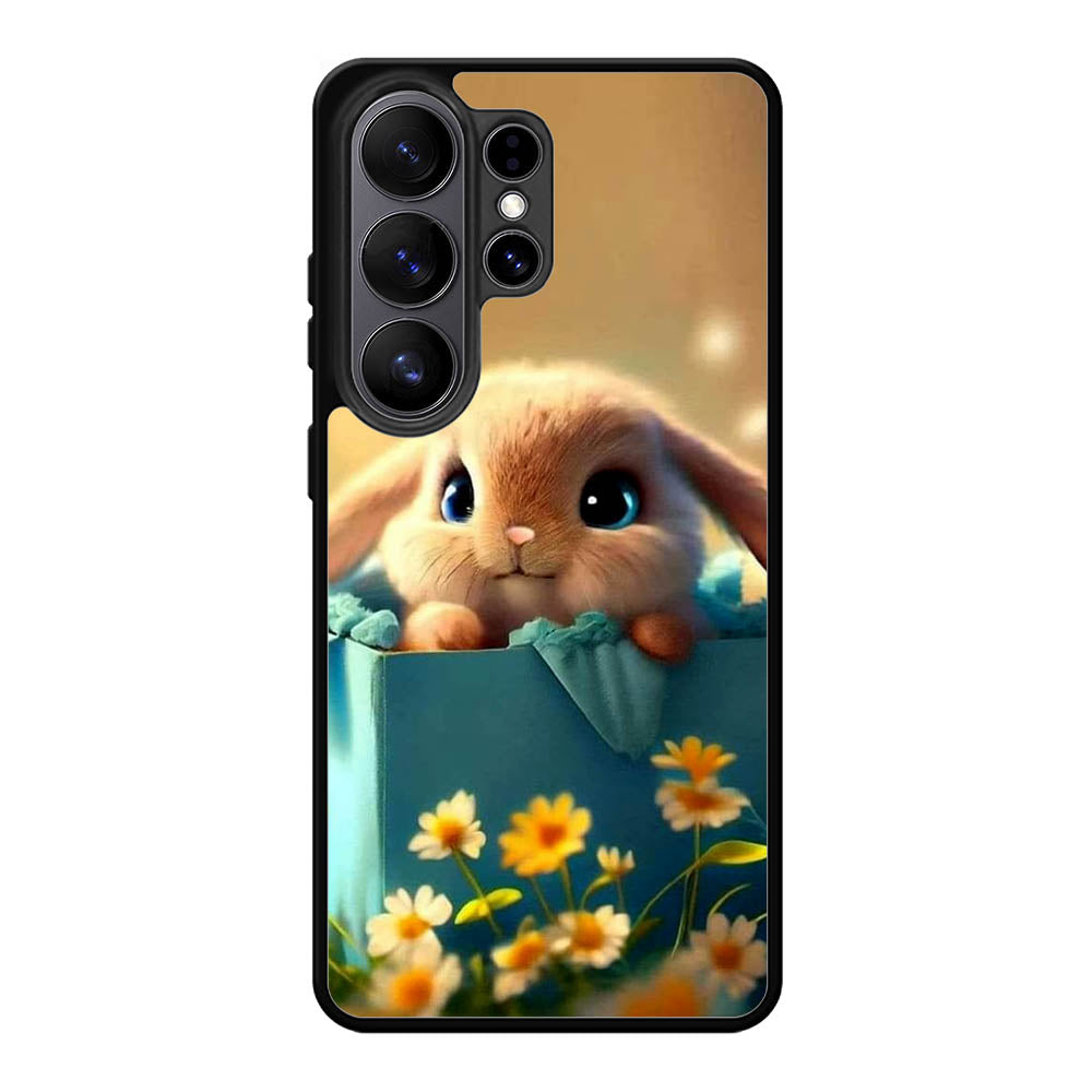 Cute Rabbit FSamsung Galaxy S26 Ultra Case FE0197