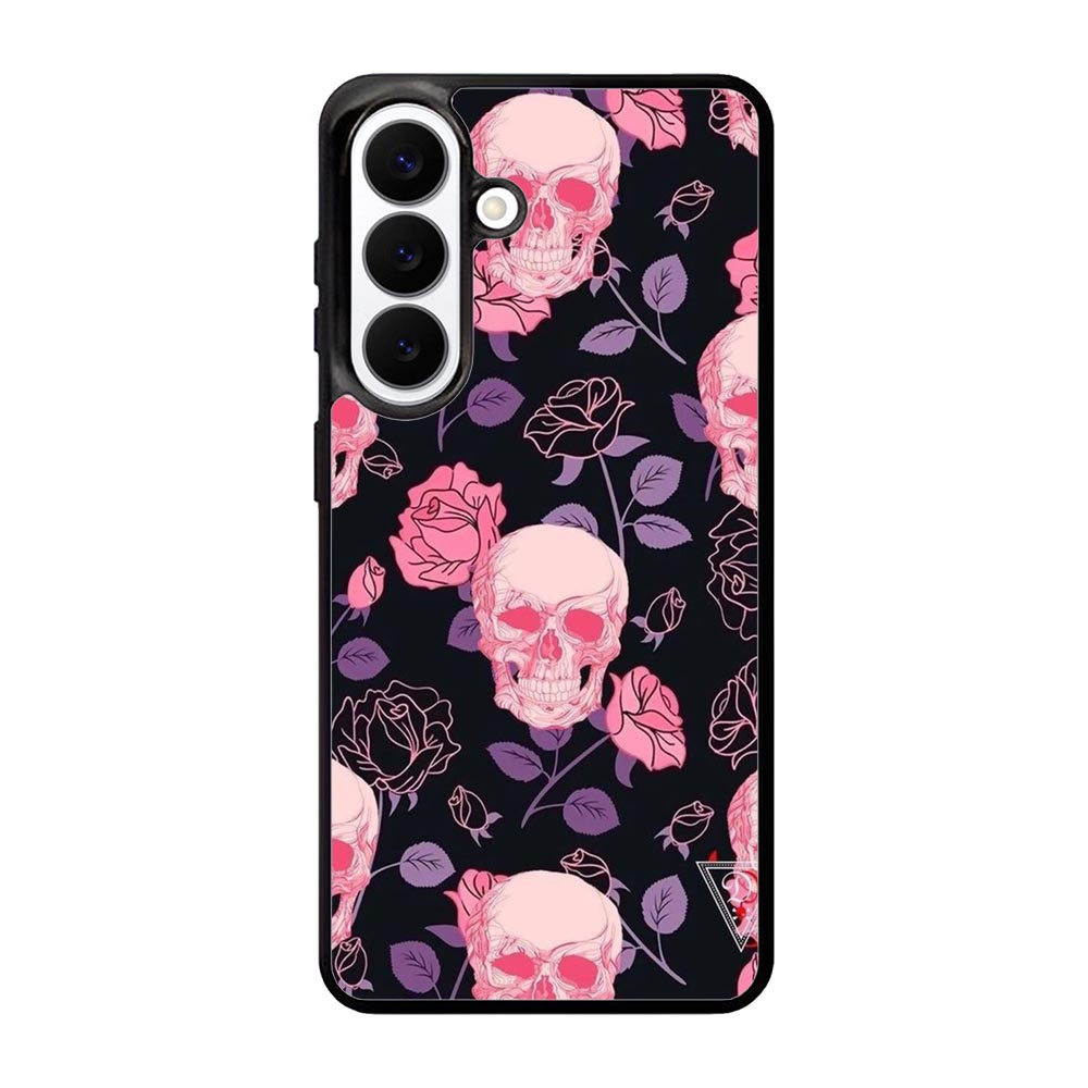 Skull Flower FSamsung Galaxy S26 Plus Case FE0566