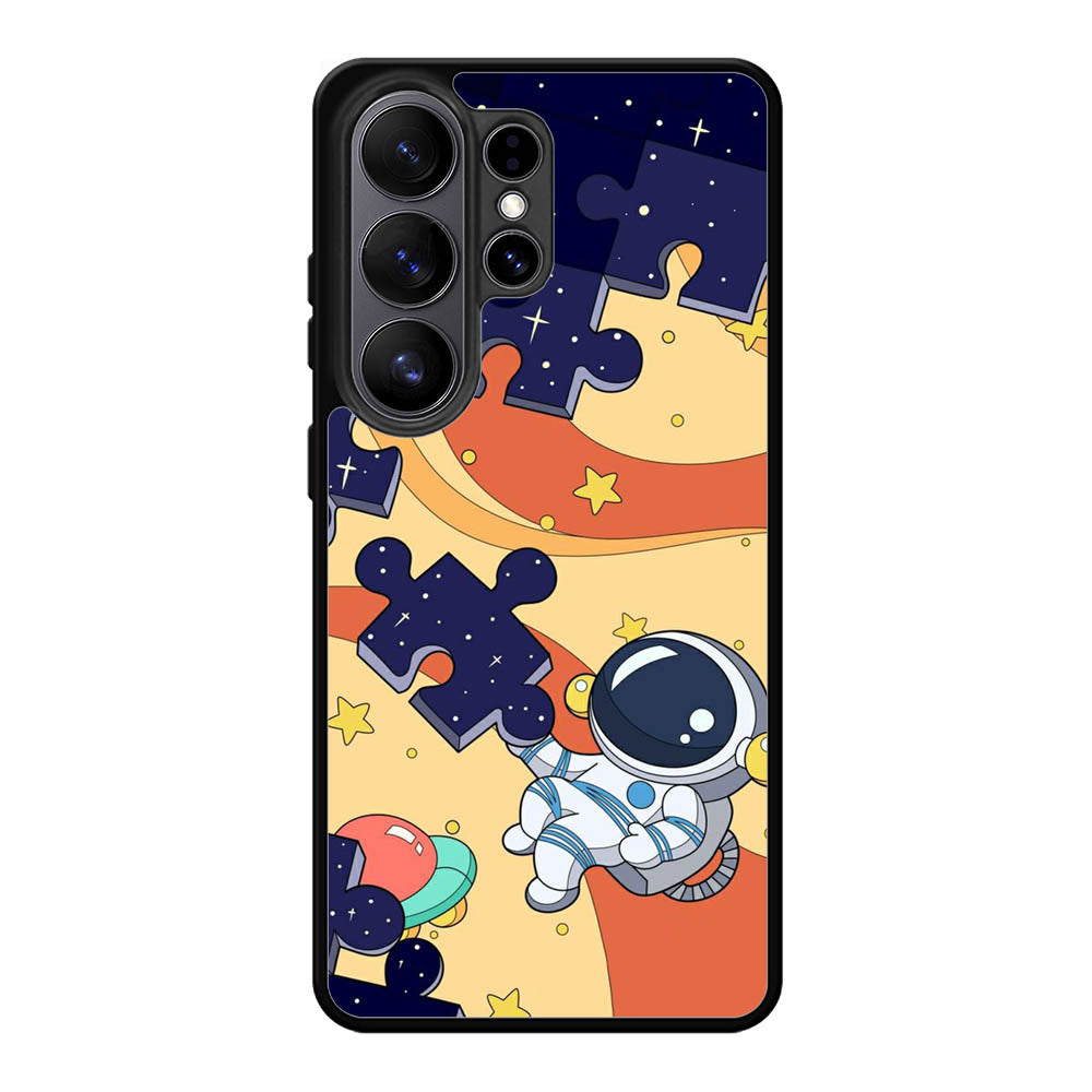 Astronaut Puzzle FSamsung Galaxy S26 Ultra Case FE0052