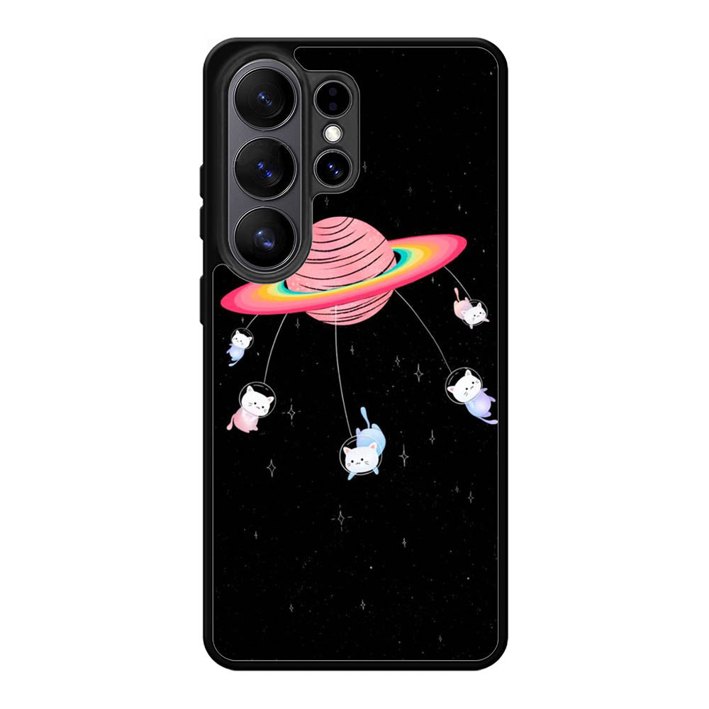 Cat Play Planet FSamsung Galaxy S26 Ultra Case FE0144