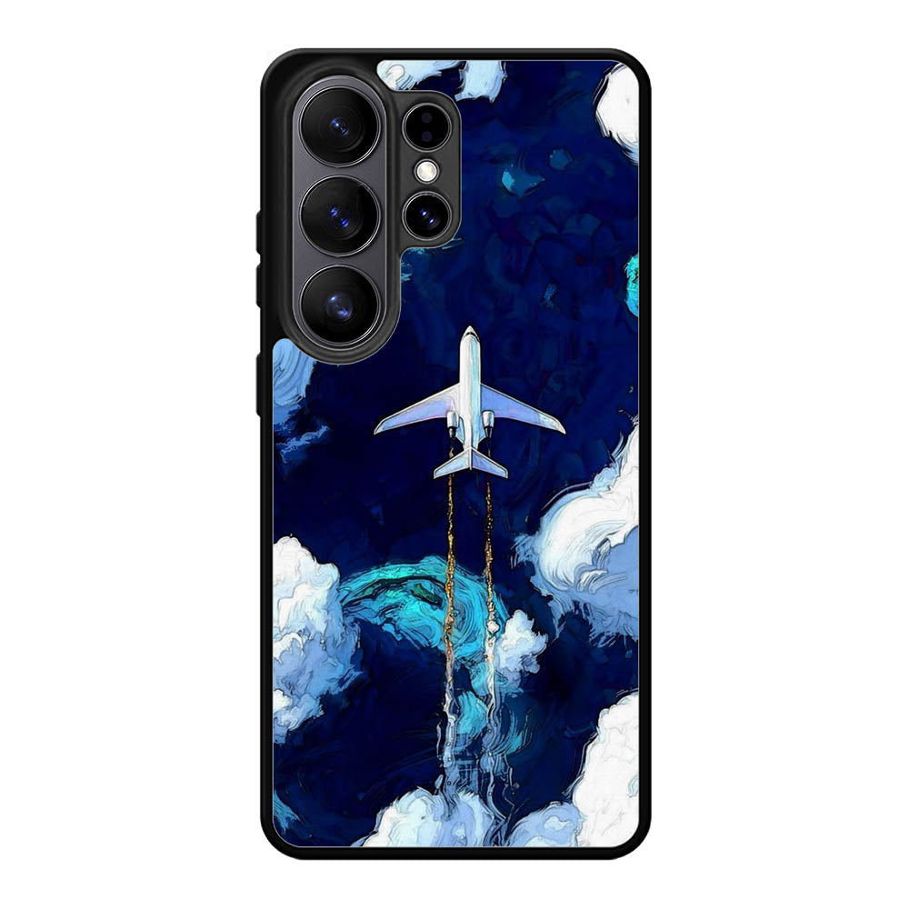 Airplane Cloud FSamsung Galaxy S26 Ultra Case FE0019