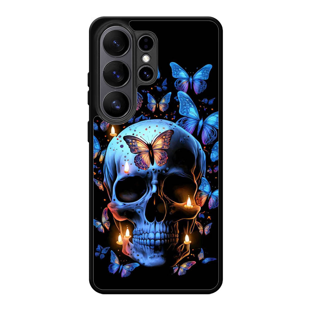 Butterfly Skull Samsung Galaxy S26 Ultra Case FE0125
