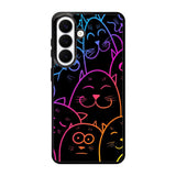 Cat Neon Samsung Galaxy S26 Plus Case FE0141