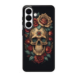Skull Flowers Samsung Galaxy S26 Case FE0567