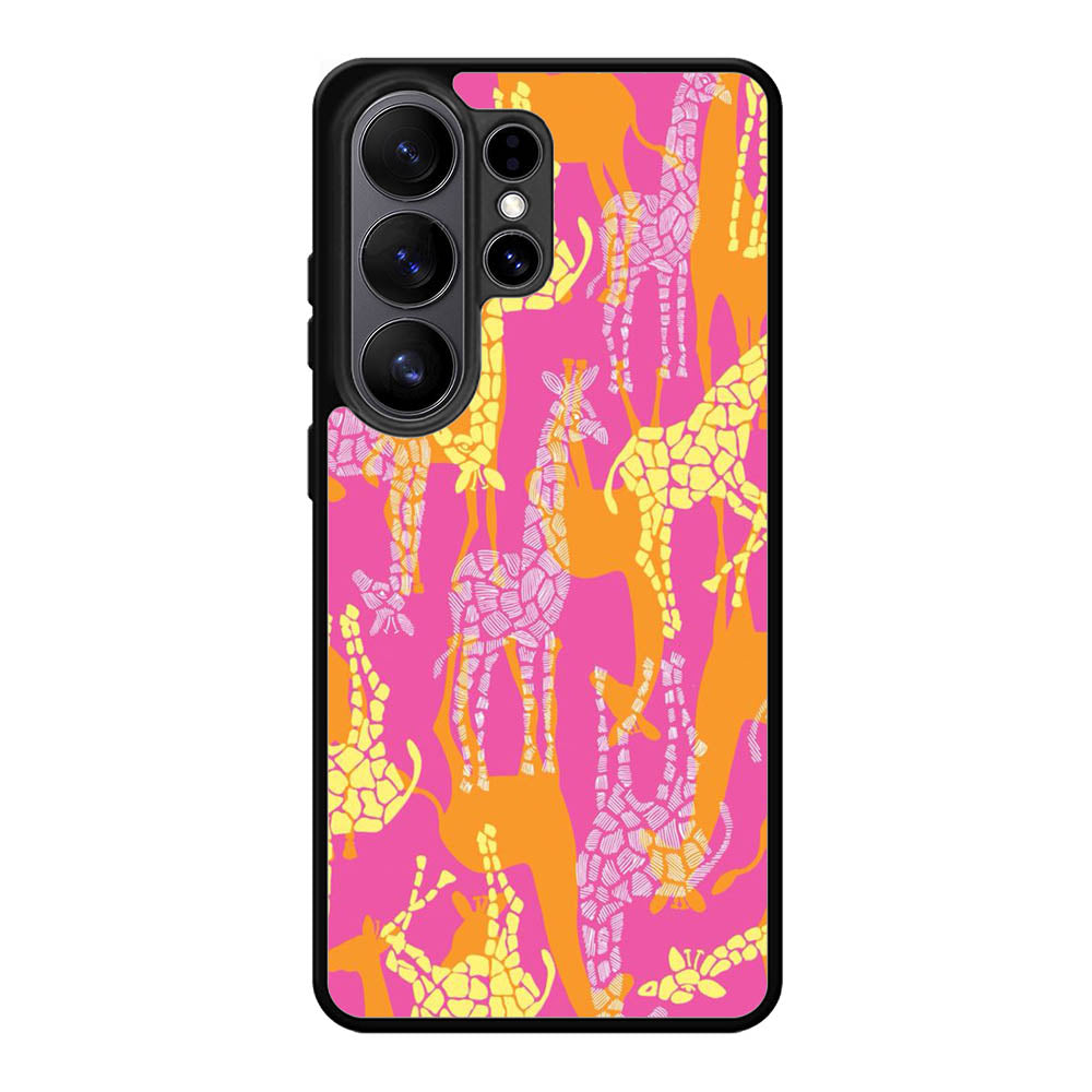 Giraffe Pattern Samsung Galaxy S26 Ultra Case FE0315