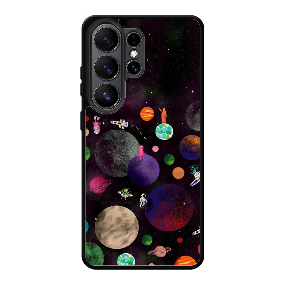 Astronaut Planet Samsung Galaxy S26 Ultra Case FE0051